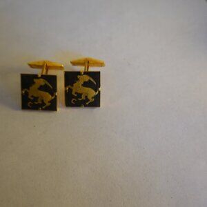 -Ram Damascene Cufflinks